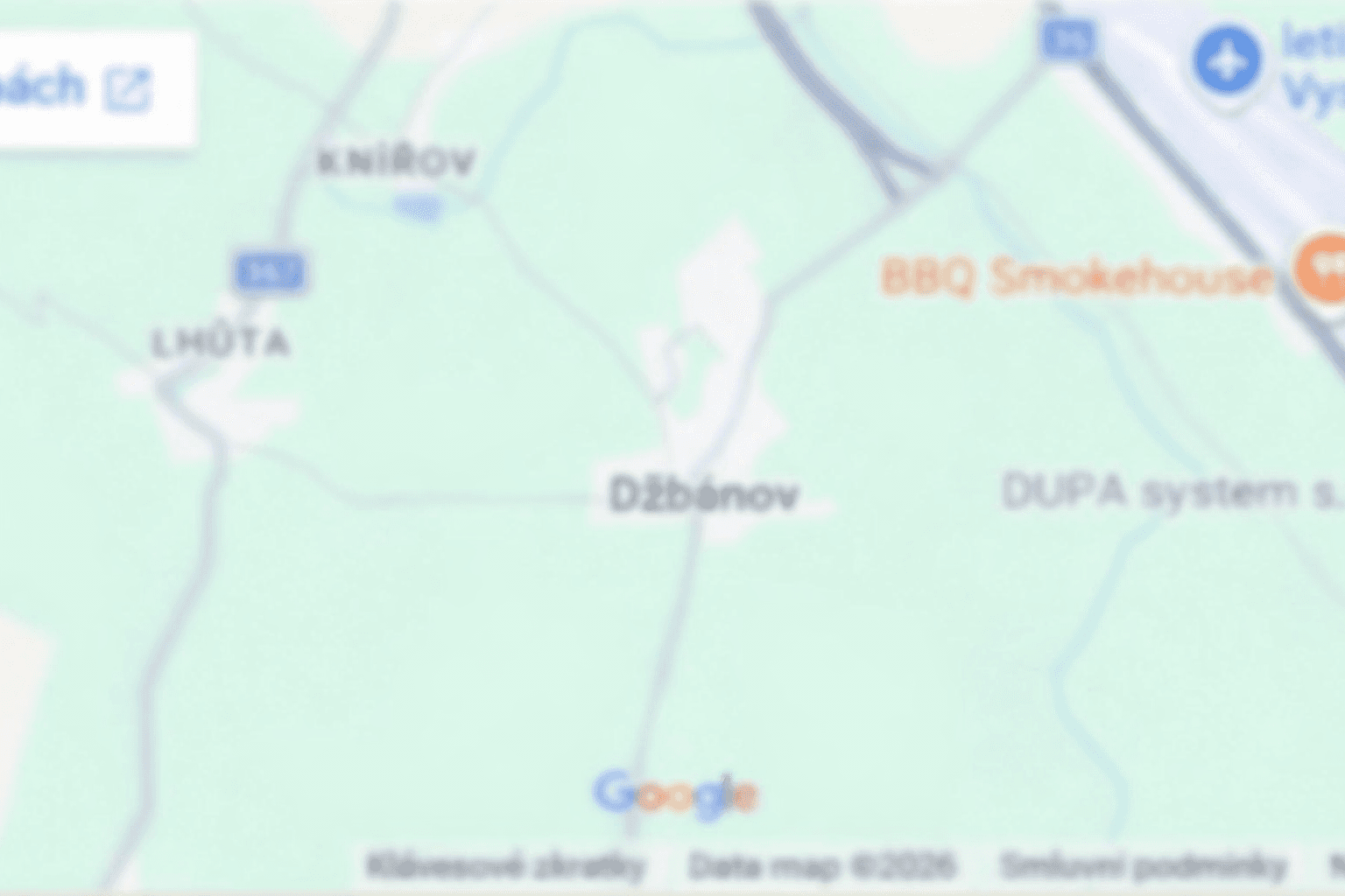Mapa místa